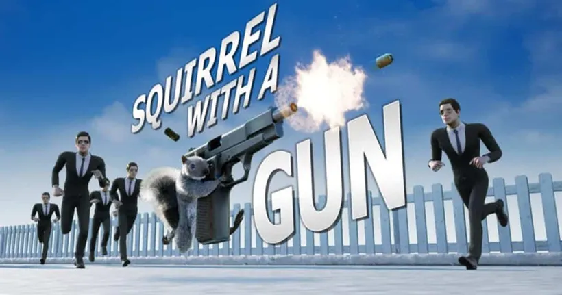 Squirrel with a Gun รับบทกระรอกสุดคูลถือปืนไล่ยิงมนุษย์ ใบไม้ร่วงนี้