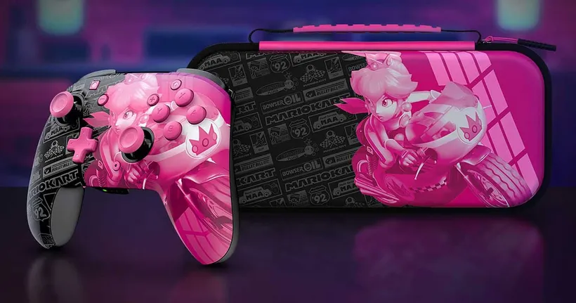 PDP เปิดตัว Grand Prix Peach REMATCH GLOW จอยลายเจ้าหญิงพีชที่เรืองแสงได้!