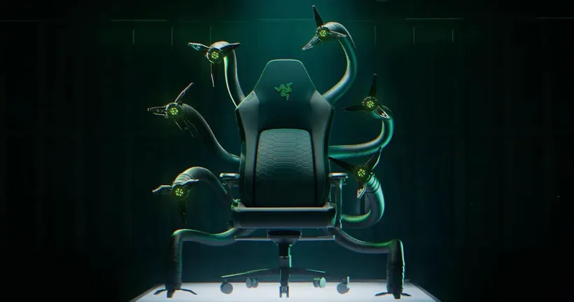 [April fool's day] Razer Cthulhu เก้าอี้เกมมิ่งสำหรับชาว LoveCraftian