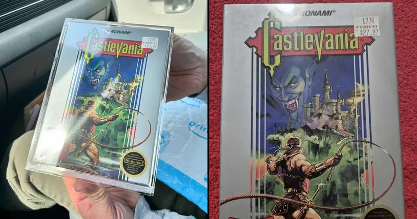 ตลับเกม Castlevania ภาคแรก สภาพนางฟ้า ถูกประมูลซื้อไปเป็นเงินกว่า 3 ล้านบาท