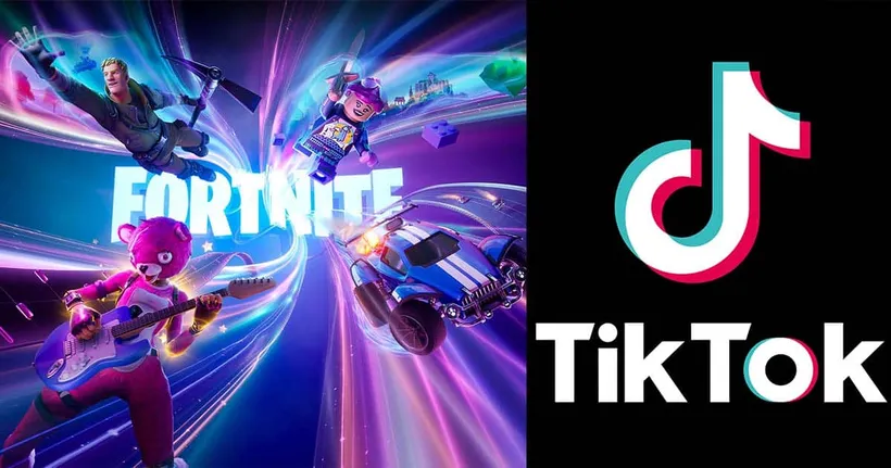 ข่าวลือ! Fortnite อาจเพิ่มฟีเจอร์ให้ผู้เล่นชมคลิป TikTok ขณะเล่นเกมได้