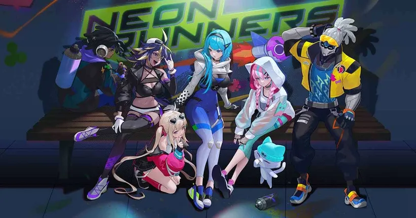 Neon Runners เกม Battle Royale แนว Racing ที่จะเปิดเล่นฟรีบนมือถือและ Steam