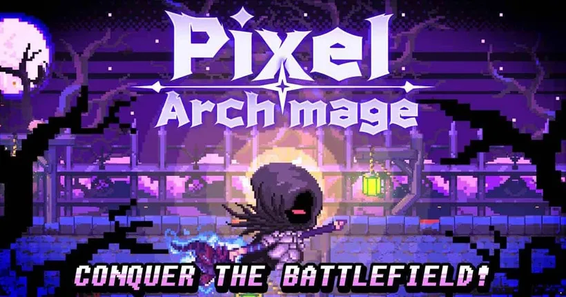 Pixel Archmage เกม Idle Pixel RPG เปิดให้กอบกู้โลกด้วยเวทมนตร์แล้วบนมือถือทั้งสองระบบ