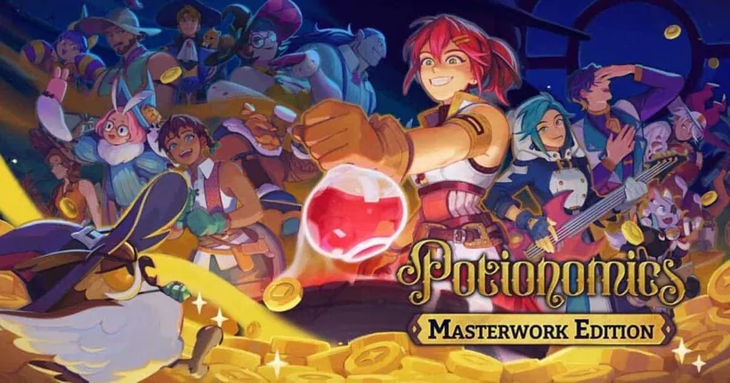 Potionomics: Masterwork Edition เกม RPG + บริหารร้านโพชั่น เตรียมลงคอนโซล ใบไม้ร่วงปีนี้