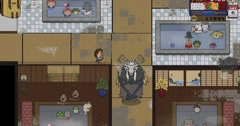 Spirittea เปิดโรงอาบน้ำ และใช้ชีวิตในชนบทสุดชิล ร่วมกับเหล่าภูตโยไค กำลังลดราคาบน Steam