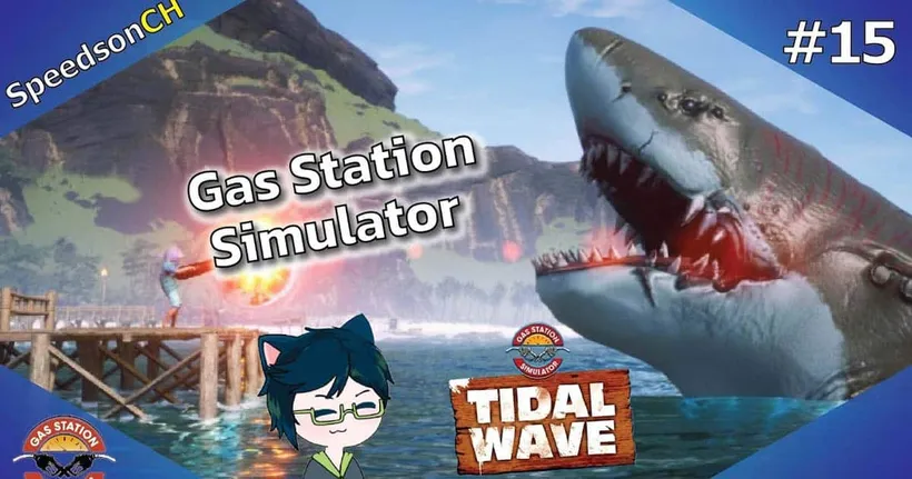 [Gas Station Simulator] #15 | ฉลามบุก! ที่ไม่ใช่เครื่องดื่ม