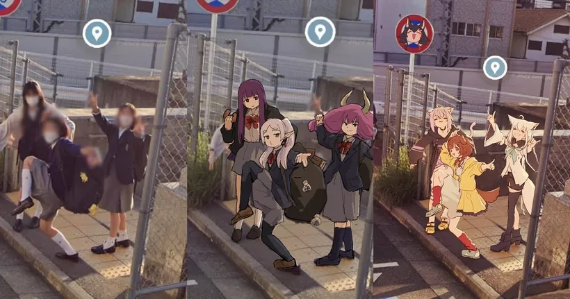 นักเรียนญี่ปุ่นโดนเอาไปวาดล้อ หลังโพสท่าจนโผล่ใน Google Maps