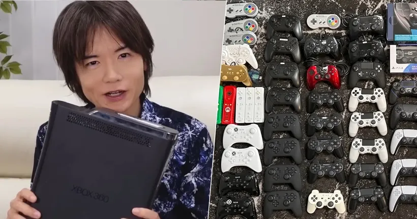 Masahiro Sakurai เผยคอลเลกชันเกมคอนโซลสุดอลังและเทคนิคจัดเก็บ