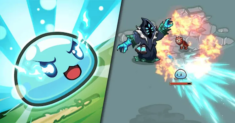 แจกฟรี! Slime Legends - Survivor เกม Idle RPG ออกผจญภัยและกลายเป็นสไลม์ผู้พิชิต บน Android