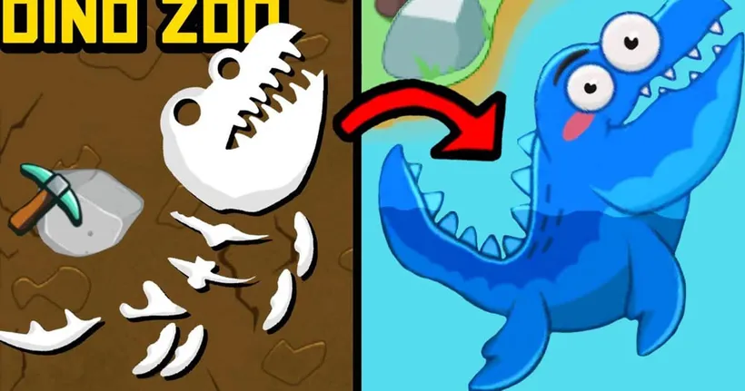 Dino Zoo #2 - คืนชีพสัตว์เลื้อยคลานใต้ทะเล!! [ เกมส์มือถือ ]