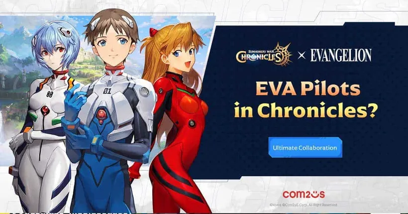 นักบินอีวานเกเลียนทั้ง 4 คนจะมาปรากฏตัวใน ‘Summoners War: Chronicles’ แล้วเร็ว ๆ นี้!