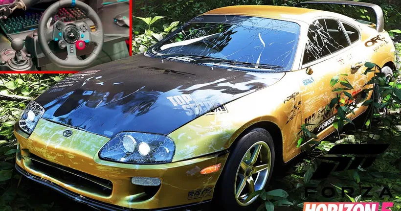เจอซากรถSupra พังๆ เอามาแต่งใหม่เป็นรถซิ่ง ท่อลั่น!แรงสุดๆ |Forza Horizon 5