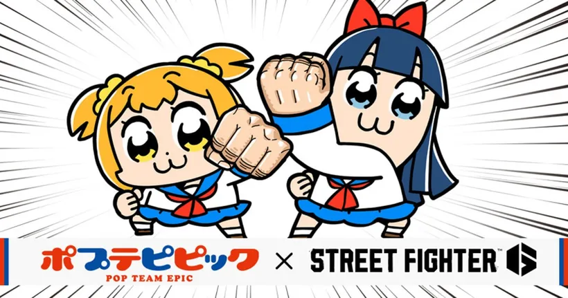 Pop Team Epic ประกาศร่วมมือ Street Fighter 6!