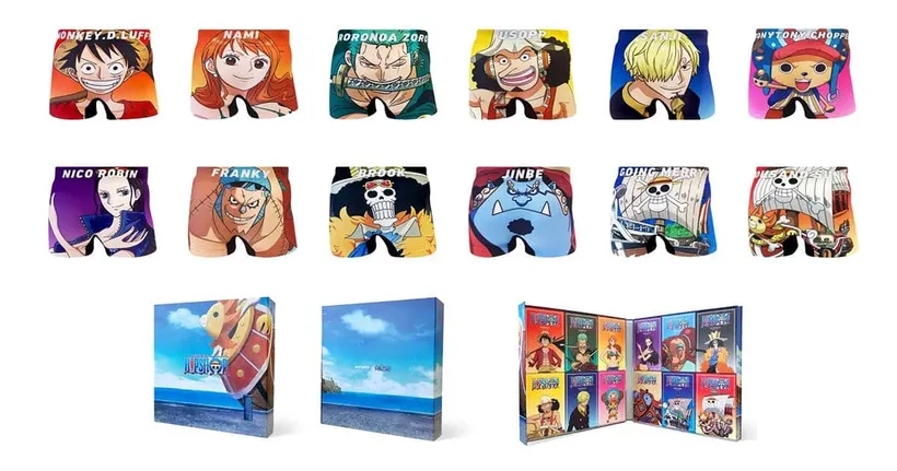 HipShop ร้านค้าออนไลน์ในญี่ปุ่นเตรียมวางขายชุดชั้นใน ลายตัวละครจาก One Piece