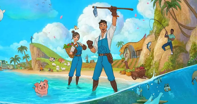 Coral Island เกมปลูกผักทำฟาร์ม สานสัมพันธ์คนรู้ใจ รองรับภาษาไทย กำลังลดราคาบน Steam