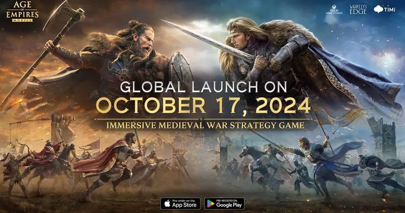 Age of Empires Mobile พร้อมเปิดให้บริการทั่วโลกอย่างเป็นทางการในวันที่ 17 ตุลาคม