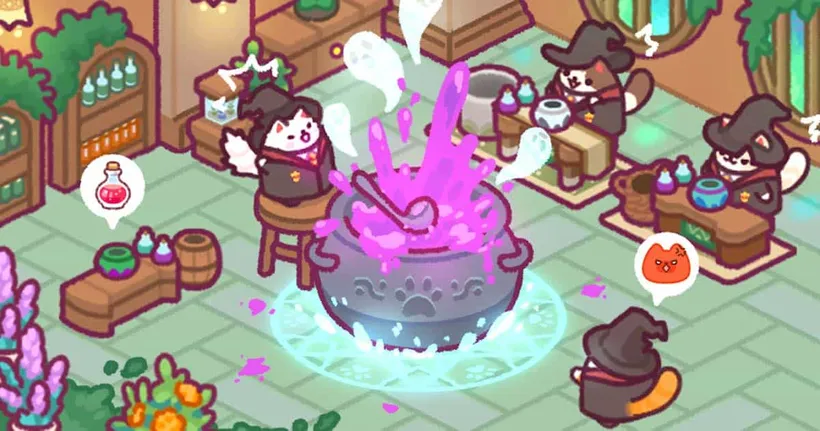 Cat Magic School : Cute Tycoon เปิดให้ลงทะเบียนเตรียมพบกับโรงเรียนเวทมนตร์คาถาของน้องเหมียวบนมือถือสโตร์ไทย