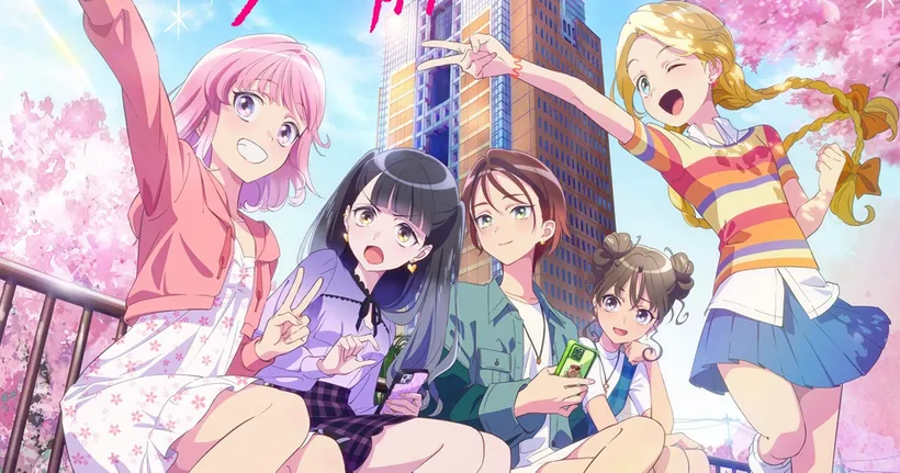 Maebashi Witches ออริจินอลอนิเมะแนวชีวิตประจำวันของห้าแม่มดเรื่องใหม่ของ Sunrise!