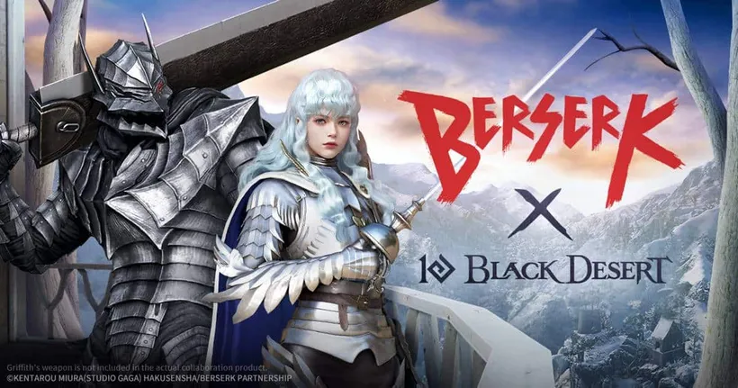 พบคอลแลปส์กับทีวีอนิเมะดัง Black Desert X BERSERK วันนี้ถึง 19 กันยายนนี้