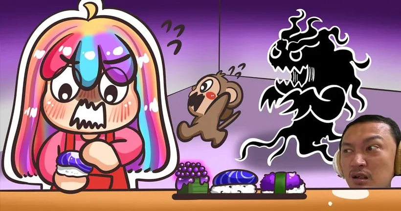 มาประกวด มาสเตอร์เซฟ..แต่ต้องมาหนีตาย!! | Roblox : Scary Sushi