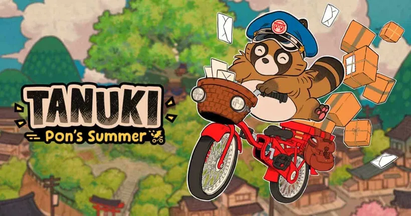 TANUKI: Pon’s Summer เกมผจญภัย รับบททานุกิขี่จักรยานส่งจดหมาย ประกาศลงคอนโซลและ Steam