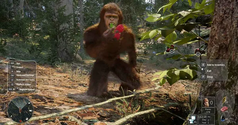 Bigfoot Life เกม Survival Crafting จำลองชีวิตบิ๊กฟุตในป่าใหญ่ที่ต้องหลบกล้องจากมนุษย์ เตรียมวางจำหน่าย 2025
