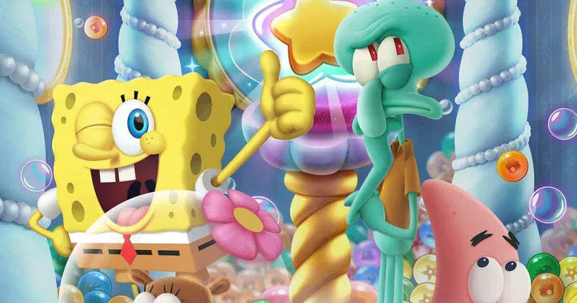 SpongeBob: Bubble Pop NETFLIX เกม bubble pop puzzle พร้อมให้เล่นแล้วบนมือถือทั้ง Android และ iOS สโตร์ไทย