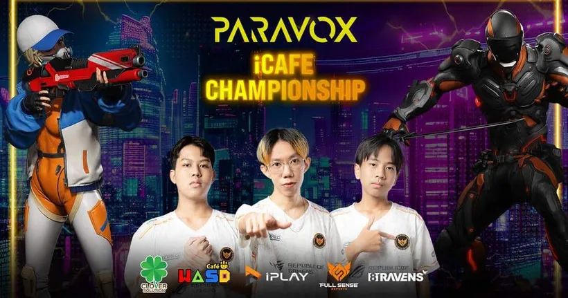 PARAVOX iCafe Championship เฟ้นหาตัวแทนร้านเน็ตไทยเข้าร่วมการแข่งรายการใหญ่ PIC ระดับภูมิภาค SEA ชิงเงินรางวัลรวมกว่า 6 แสนบาท!!
