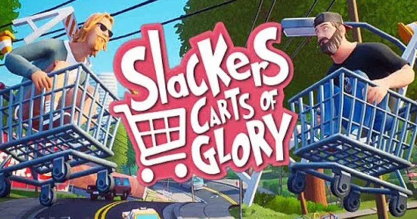 Slackers - Carts of Glory เกมอินดี้ แนวแข่งรถ (เข็น) สุดปั่น กำลังลดราคาบน Steam