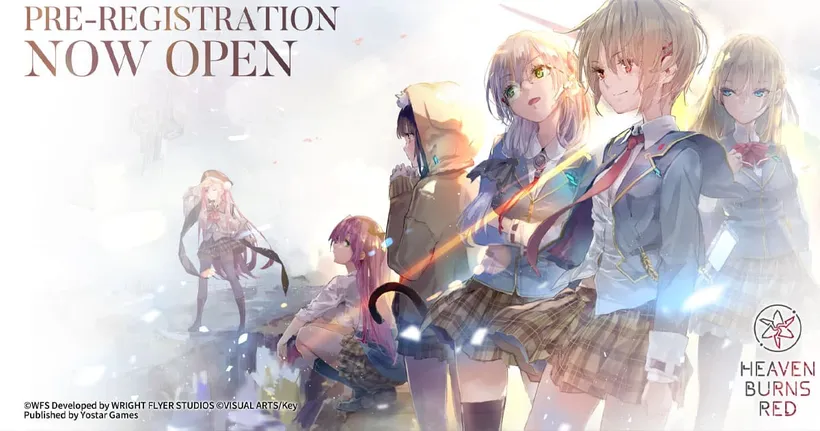 Heaven Burns Red เวอร์ชันภาษาอังกฤษ เปิดให้ลงทะเบียนล่วงหน้าบนเว็บไซต์ของตัวเกมแล้ว!