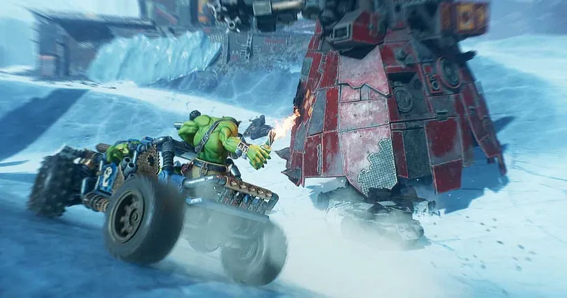 เกมฟรี! Warhammer 40,000: Speed Freeks เกมแข่งรถติดอาวุธ ในจักรวาล Warhammer เล่นฟรี บน Steam