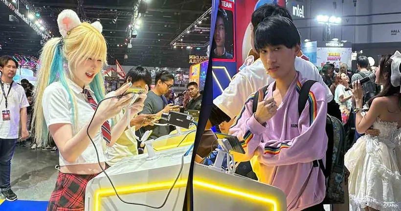 เจอกับแขกสุดพิเศษ "กิตงาย" และ "แป้งสามป๋องซาว" ได้ที่บูธ Fuzzy Rampage (F3) ในงาน Thailand Game Show 2024