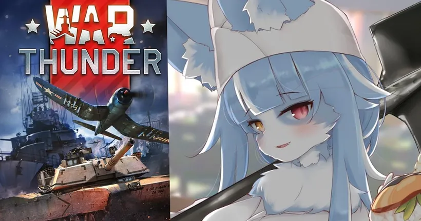 War Thunder ประกาศคอลแลปส์ Omaneko แมสคอตสายเคโมะของกองกำลังฯ อากาศญี่ปุ่น