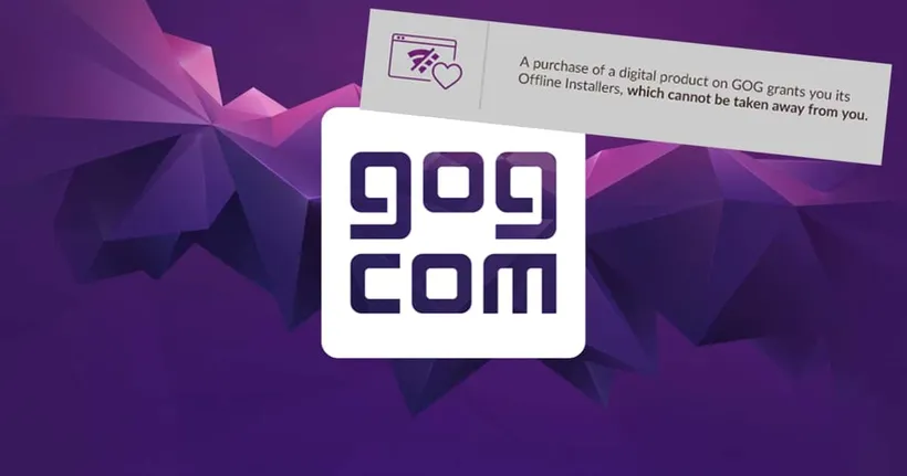GOG แอบแซะ Steam ขายแต่สิทธิ์เข้าถึงเกม ไม่มีตัวติดตั้งเกมแบบออฟไลน์ให้