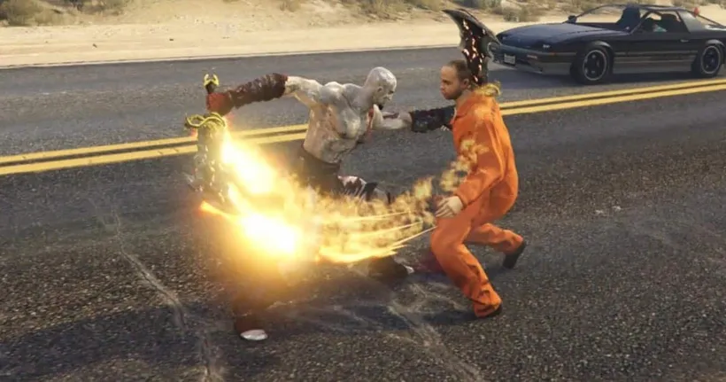 จะเป็นอย่างไรเมื่อนักม็อดมือดียัดเอา Kratos ไว้ในเกม GTA V