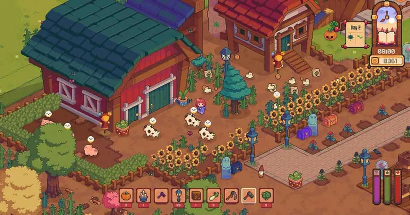 Everholm เกม RPG ปลายเปิด สไตล์ Pixel Art ชีวิตแสนสุขบนเกาะที่ชวนให้เอะใจ ลง Steam 11 พฤศจิกายน 2024