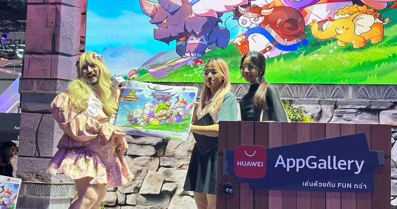 ร่วมเล่น 4 เกมดังกับเหล่าอินฟลูและคอสเพลย์ดังกันได้ที่บูธ Huawei AppGallery (E2) ในงาน Thailand Game Show 2024