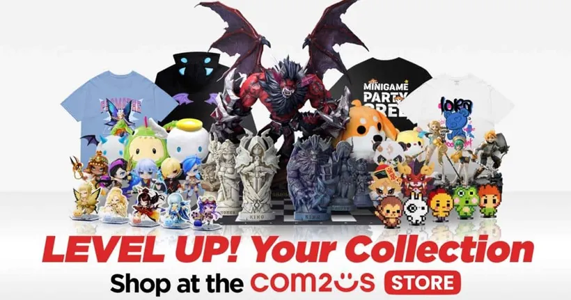 Com2uS TH Official Store เปิดแล้ววันนี้! สินค้าออฟฟิเชียลมากมายพร้อมส่งตรงถึงบ้าน