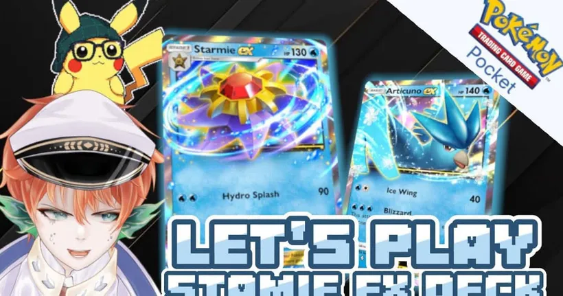 Pokemon TCG Pocket : Stamie ex Deck พริ้วๆสาดน้ำปิ้วๆ #pokemontcgpocket