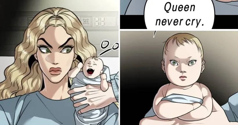 เปิดที่มา มีม Queen Never Cry ทารกหน้าตึงที่กลายเป็นกระแสไวรัล