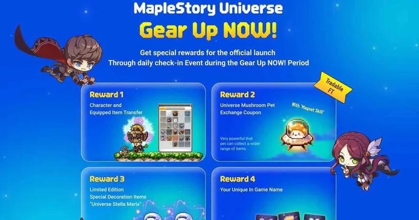 MapleStory N เกมที่รักกลับมาอีกครั้งพร้อมความคลาสสิคและ NFT