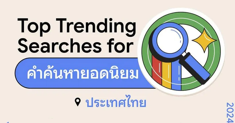 Google เผยคำค้นหายอดนิยมประจำปี 2567
