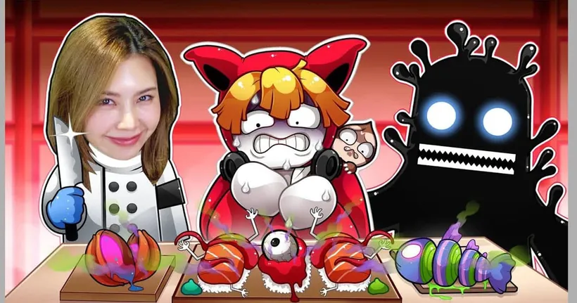 เป็นเชฟทำอาหารเลี้ยงผีจากนอกโลก | Scary Sushi Chapter 2