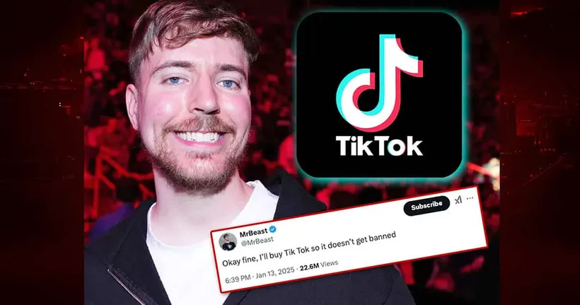 แหล่งข่าวเผย MrBeast ยูทูบเบอร์ชื่อดังอยู่ในระหว่างการเจรจากับหลายฝ่าย เพื่อเข้าซื้อกิจการ TikTok