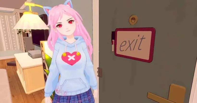 AI2U-With You ‘Til The End เกมที่ตื่นมาในห้องของสาวที่อยาก "เก็บ" คุณไว้ข้างตัว จำหน่ายแล้วบน Steam