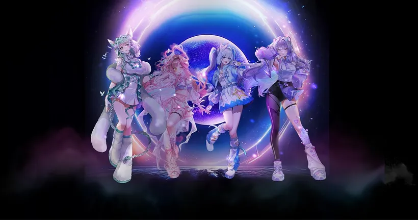 Astray Entertainment เปิดตัว Virtual Girl Group 4 สาว “SYZYGY”!