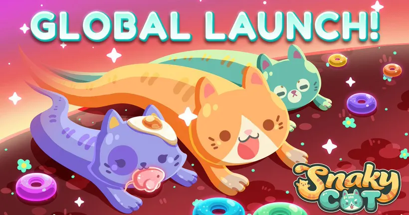 Snaky Cat เหล่าแมวงูพร้อมมาเปิดศึกบนมือถือแล้วทั้ง Android และ iOS ทั่วโลก!