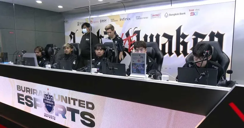 Buriram United Esports ขยับขึ้นเป็นที่ 2 ของตาราง RPL 2025 Summer