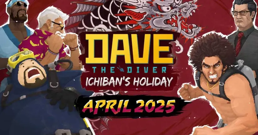 DAVE THE DIVER x Like a Dragon ประกาศคอลแลปส์ DLC เมษายน 2025
