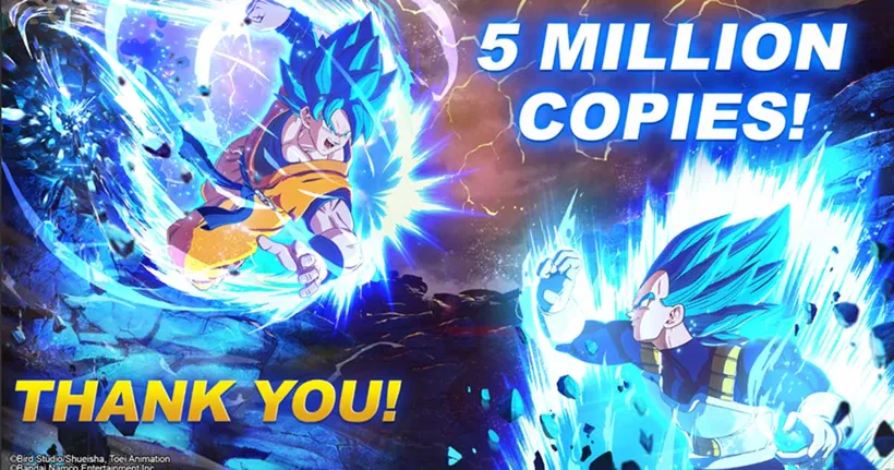 DRAGON BALL: Sparking! ZERO ทำยอดขายทะลุ 5 ล้านชุดทั่วโลก!